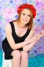 Ekaterina from Kharkiv, 27 years, with green eyes, red hair, Christian, actress. #1