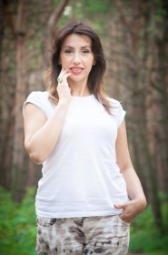 Elena from Kharkov, 49 years, with brown eyes, dark brown hair, Christian, entrepreneur. #5