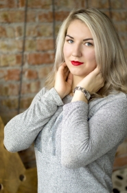 Irina from Nikolaev, 29 years, with blue eyes, blonde hair, Christian, sales agent. #14