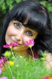 Natalia from Nikolaev, 48 years, with green eyes, black hair, Manager. #9