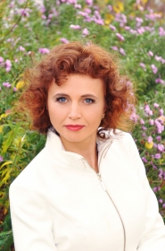 Ludmila from Chuguev, 48 years, with blue eyes, red hair, Christian, Perfumer. #10