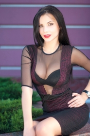 Alla from Odessa, 28 years, with brown eyes, black hair, Christian, student, designer. #9