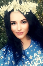 Anna from Starobelsk, 29 years, with blue eyes, black hair. #7
