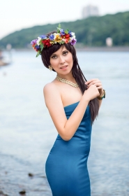 Olga from Kiev, 35 years, with hazel eyes, black hair, Christian, office manager. #2