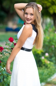 Anastasia from Kherson, 23 years, with grey eyes, blonde hair, Christian, student. #14