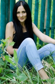 Olga from Cherkassy, 35 years, with grey eyes, black hair, Christian, manager. #1