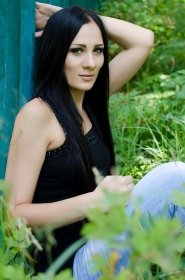 Olga from Cherkassy, 34 years, with grey eyes, black hair, Christian, manager. #2