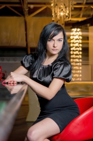 Julia from Nikolayev, 30 years, with blue eyes, black hair, Christian, thermal power specialist, PC operator. #5