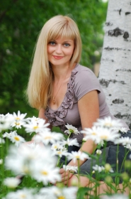 Svetlana from Nikolaev, 45 years, with blue eyes, blonde hair, Christian, Salesperson. #4