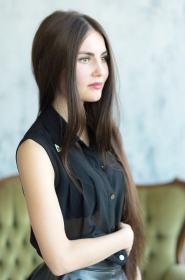 Anastasia from Nikolaev, 26 years, with brown eyes, black hair, Christian, administrator. #7