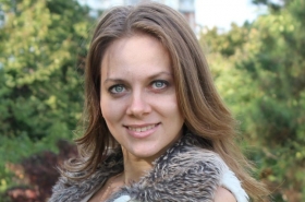 Viktoria from Okny, 29 years, with grey eyes, light brown hair, Christian, teacher. #2
