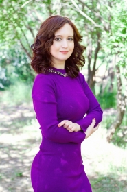 Irina from Melitopol, 43 years, with brown eyes, light brown hair, Christian, accountant. #10