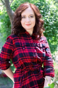 Irina from Melitopol, 44 years, with brown eyes, light brown hair, Christian, accountant. #11