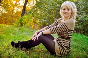 Inna from Kiev, 33 years, with brown eyes, blonde hair. #9
