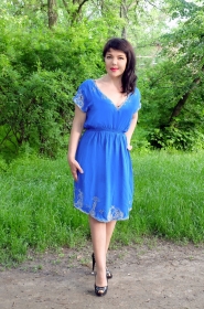 Galina from Nikopol, 49 years, with green eyes, dark brown hair, Christian, fitness instructor. #6