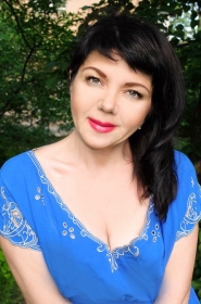 Galina from Nikopol, 49 years, with green eyes, dark brown hair, Christian, fitness instructor. #7