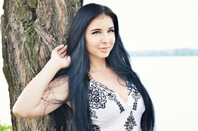 Radmila from Odessa, 29 years, with green eyes, dark brown hair, Christian. #11