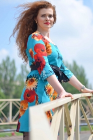 Eugenia from Krivoy Rog, 38 years, with hazel eyes, red hair, Christian, sales manager. #4