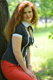 Eugenia from Krivoy Rog, 38 years, with hazel eyes, red hair, Christian, sales manager. #5