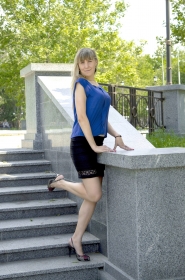 Olga from Nikolaev, 35 years, with grey eyes, blonde hair, Christian, office worker. #2