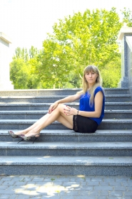 Olga from Nikolaev, 35 years, with grey eyes, blonde hair, Christian, office worker. #3