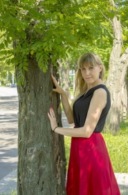 Olga from Nikolaev, 36 years, with grey eyes, blonde hair, Christian, office worker. #8