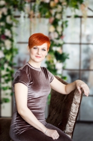 Svetlana from Taganrog, 46 years, with blue eyes, red hair. #1