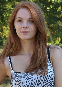 Tamara from Odessa, 28 years, with grey eyes, red hair, Christian, sdtudent.