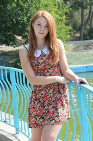 Tamara from Odessa, 27 years, with grey eyes, red hair, Christian, sdtudent. #7