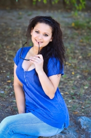 Elena from Melitopol, 36 years, with brown eyes, dark brown hair, Christian, Managers of Tourism. #10