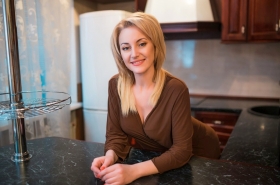 Ksenia from Dnepropetrovsk, 49 years, with blue eyes, blonde hair, Christian, The head of HR department. #9