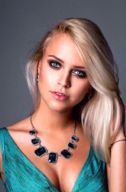 Darina from Zhitomir, 27 years, with green eyes, blonde hair, Christian, Model. #2