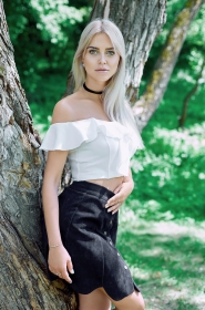 Darina from Zhitomir, 27 years, with green eyes, blonde hair, Christian, Model. #13