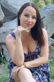 Ekaterina from Nikolaev, 33 years, with green eyes, dark brown hair, Christian, Manager. #4