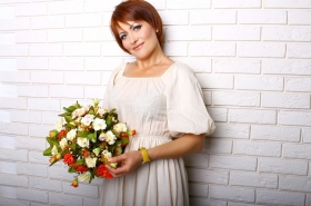 Svetlana from Kharkiv, 50 years, with blue eyes, dark brown hair, Christian, school teacher. #6