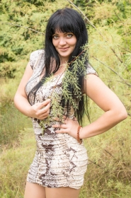 Anna from Nikolaev, 35 years, with blue eyes, black hair, Christian, seller. #4