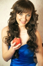Anastasia from Berdiansk, 33 years, with green eyes, dark brown hair, Christian, Seller. #3