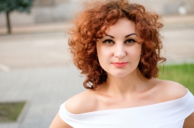 Juliya from Nikolaev, 39 years, with green eyes, dark brown hair, Christian, manager. #8