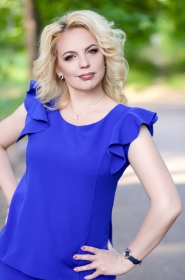 Liliy from Konstantinovka, 52 years, with green eyes, blonde hair, Christian, Work on the railway station. #12