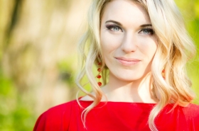 Olga from Nikolaev, 32 years, with black eyes, blonde hair, Christian, educator. #18