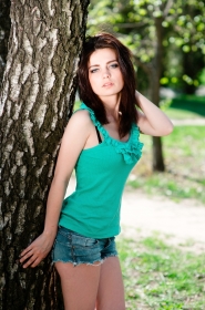 Julia from Cherkassy, 28 years, with grey eyes, dark brown hair, Christian, designer. #4