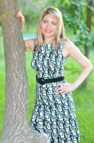 Anna from Berdyansk, 52 years, with green eyes, blonde hair, Christian, tax inspector. #4