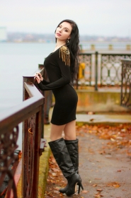Marina from Nikolaev, 38 years, with brown eyes, dark brown hair, Christian, stylist,hairdresser. #2