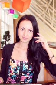 Marina from Kiev, 41 years, with hazel eyes, black hair, Christian, manager. #7