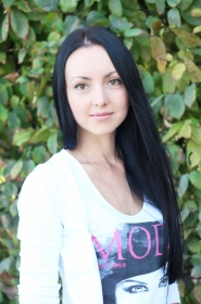 Marina from Kiev, 41 years, with hazel eyes, black hair, Christian, manager. #9