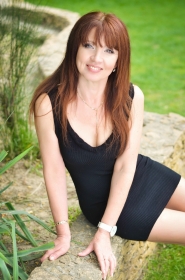 Svetlana from Kherson, 46 years, with blue eyes, red hair, Christian, Private business. #4