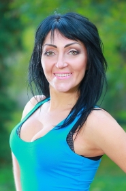 Svetlana from Odessa, 49 years, with green eyes, black hair, Christian, dog trainer. #1