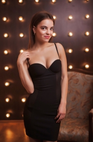 Alina from Kharkiv, 28 years, with green eyes, dark brown hair, Christian, Manager. #2