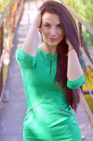 Yulia from Zaporozhye, 33 years, with brown eyes, dark brown hair, Christian, Estate Manager. #7