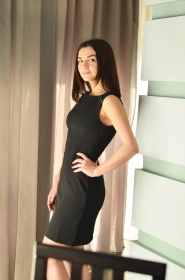 Valentina from Kherson, 29 years, with brown eyes, black hair, Christian, Barista. #4